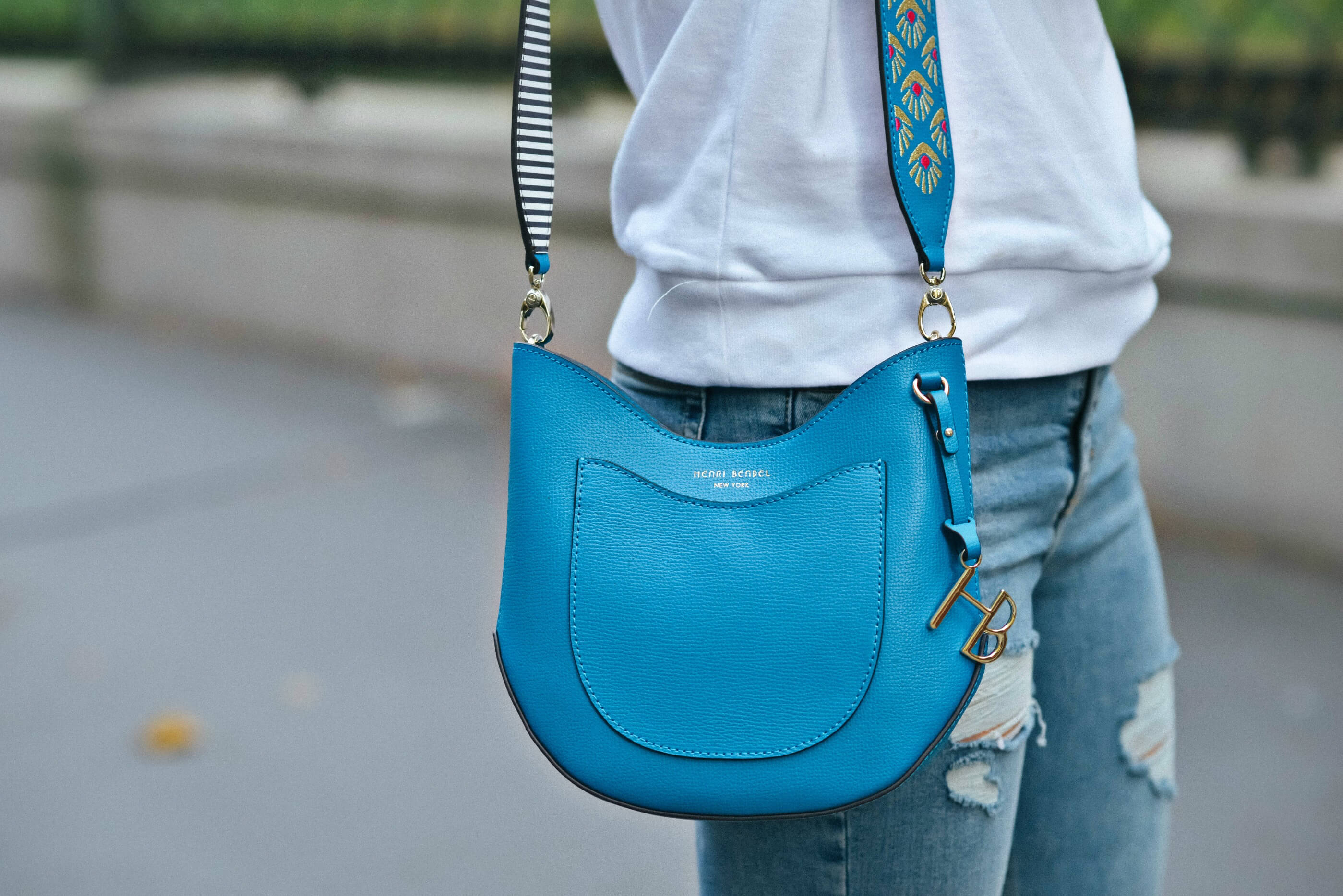 Fall Outfit Inspiration, Blue Bag, Tilden of To Be Bright