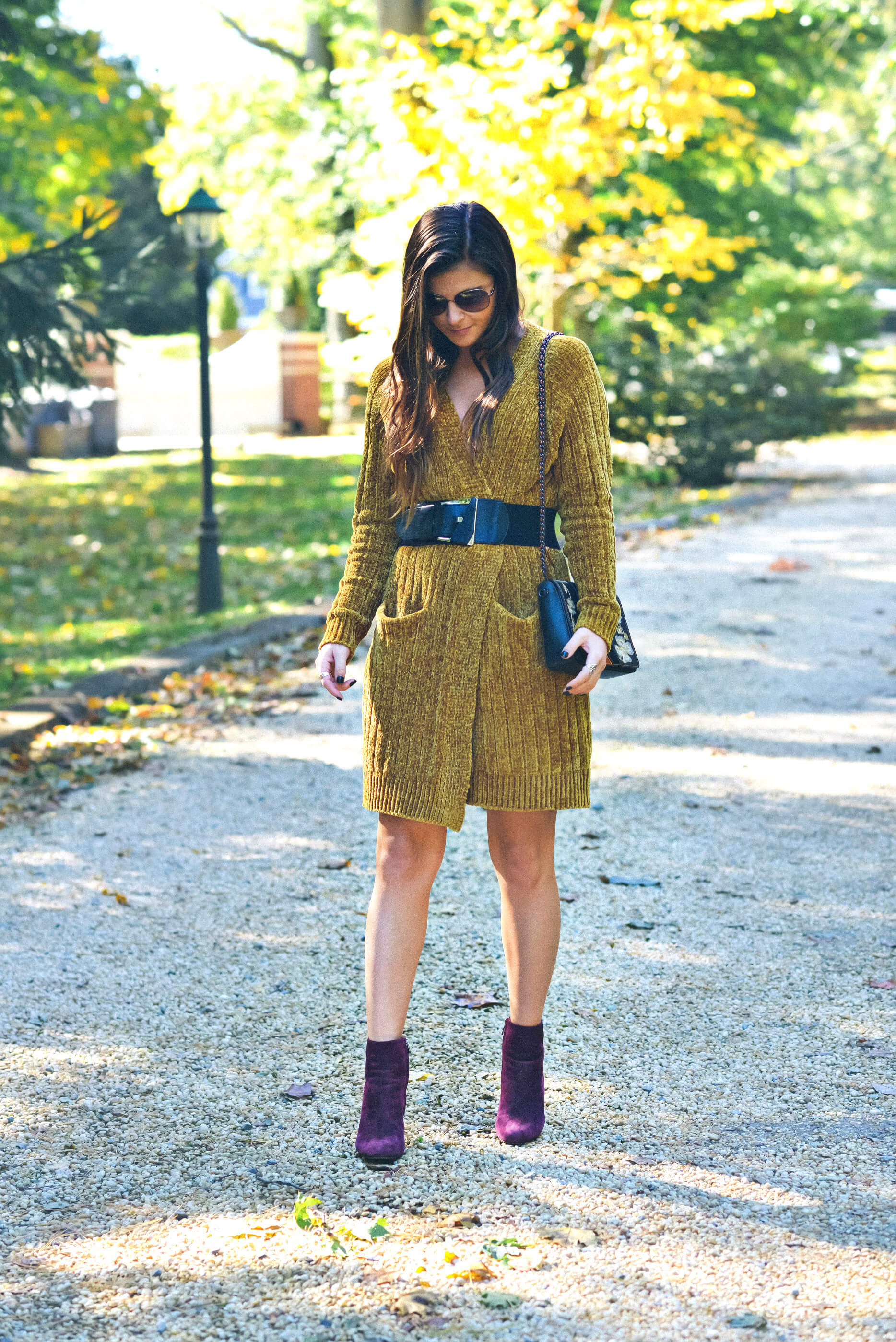 Fall Outfit Inspiration, Cardigan Dress, Tilden of To Be Bright