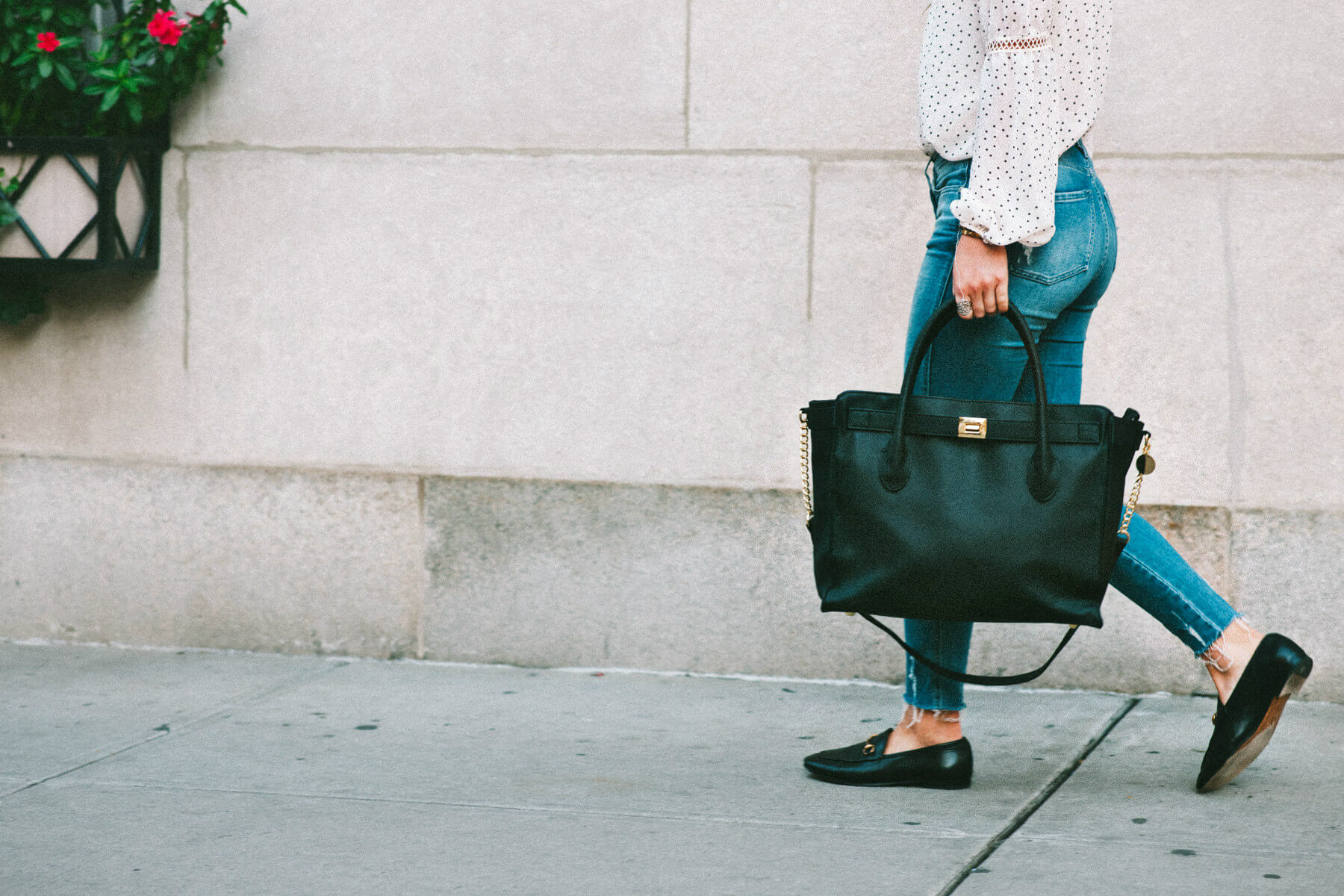 Fall Outfit Ideas, Gucci Loafers, Black Tote Bag, Tilden of To Be Bright