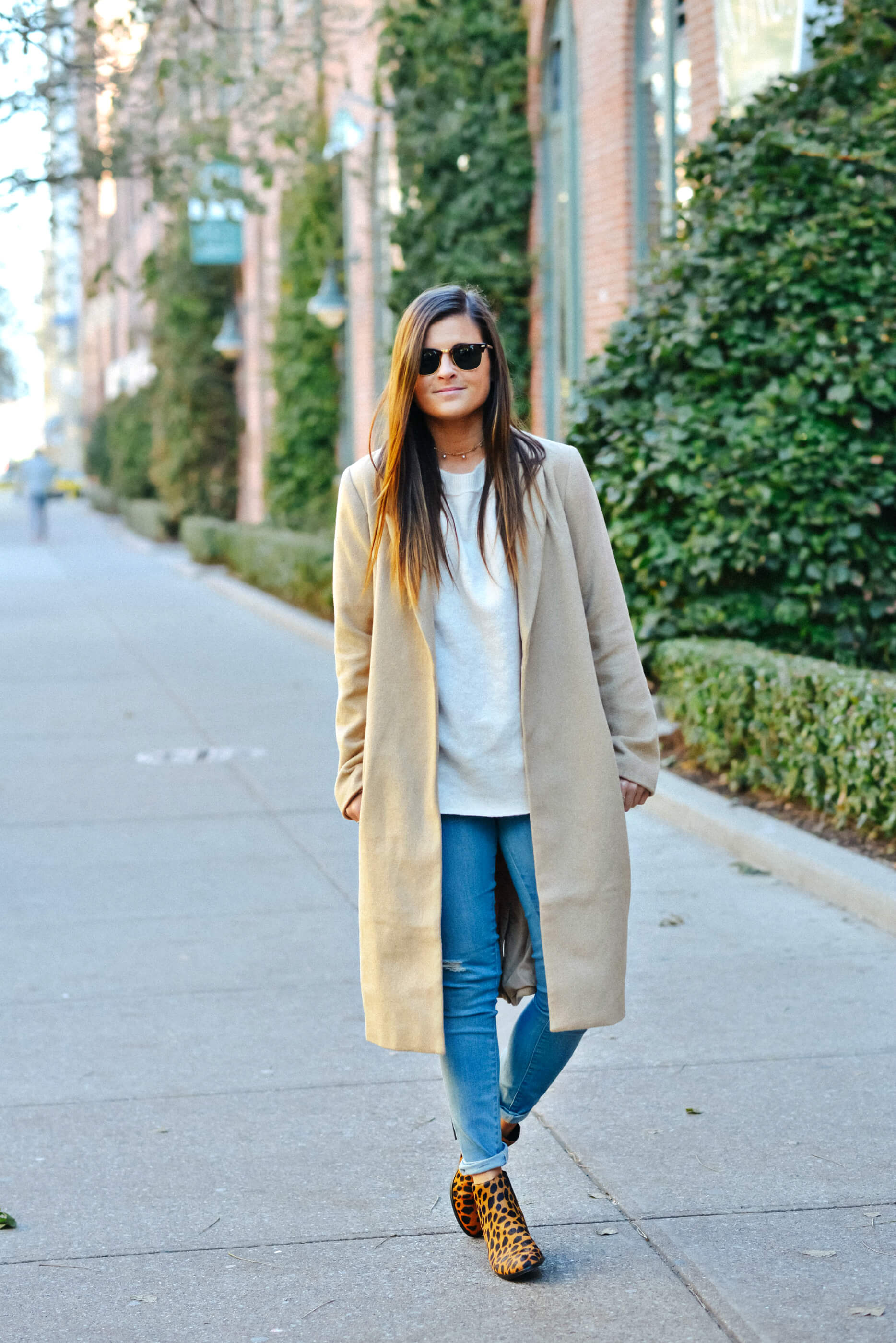Fall Outfit Ideas, Camel Coat, Tilden of To Be Bright