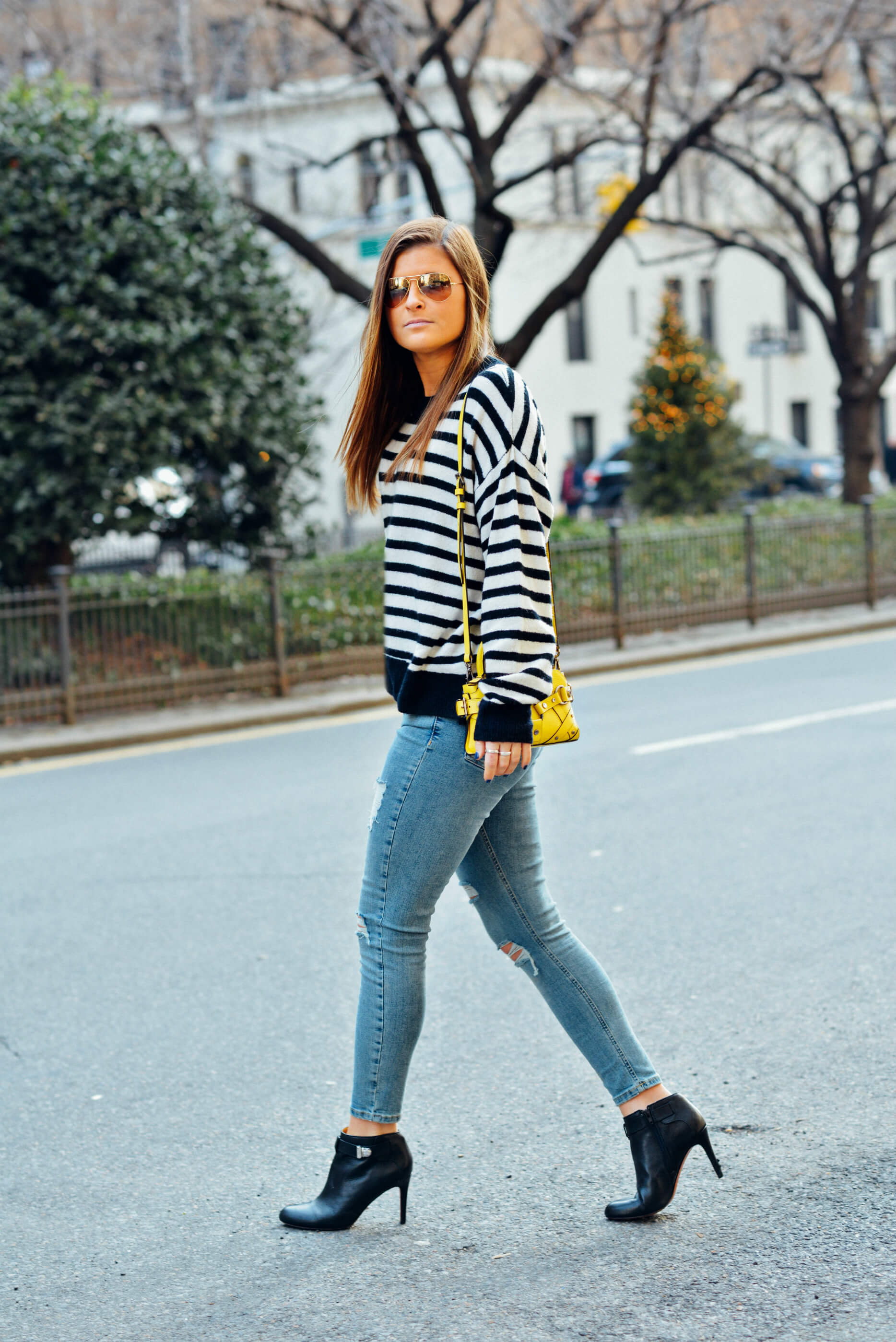 Striped Sweater, Street Style, Tilden of To Be Bright