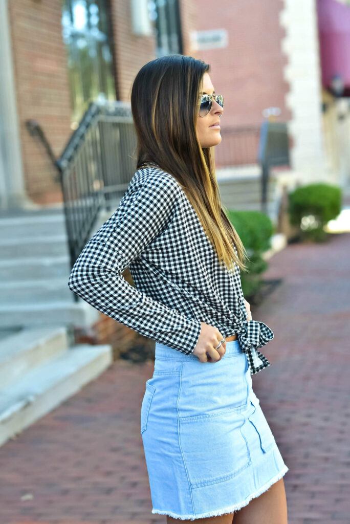 In Check | Gingham & Denim - To Be Bright