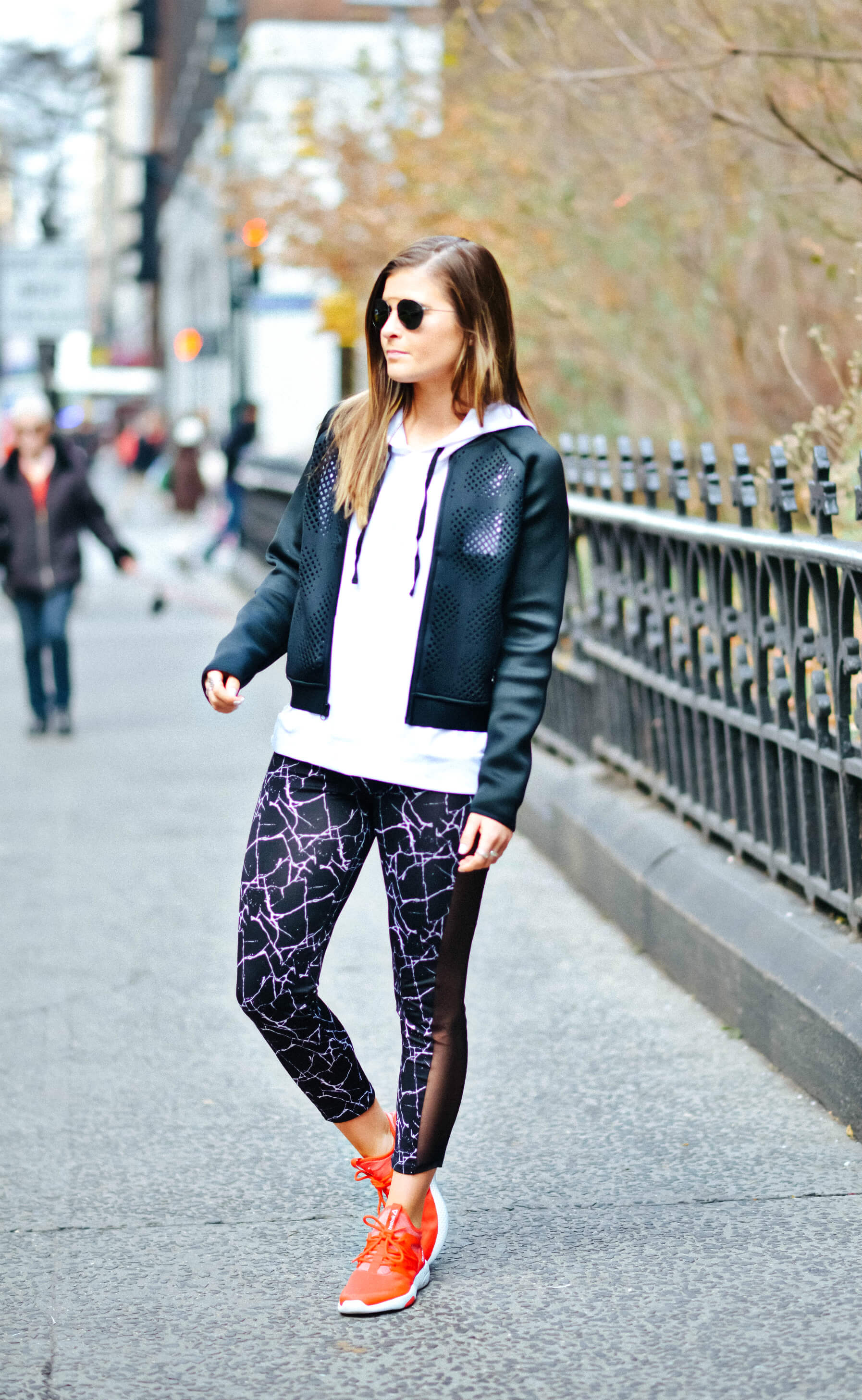 Marbled Approach To Athleisure