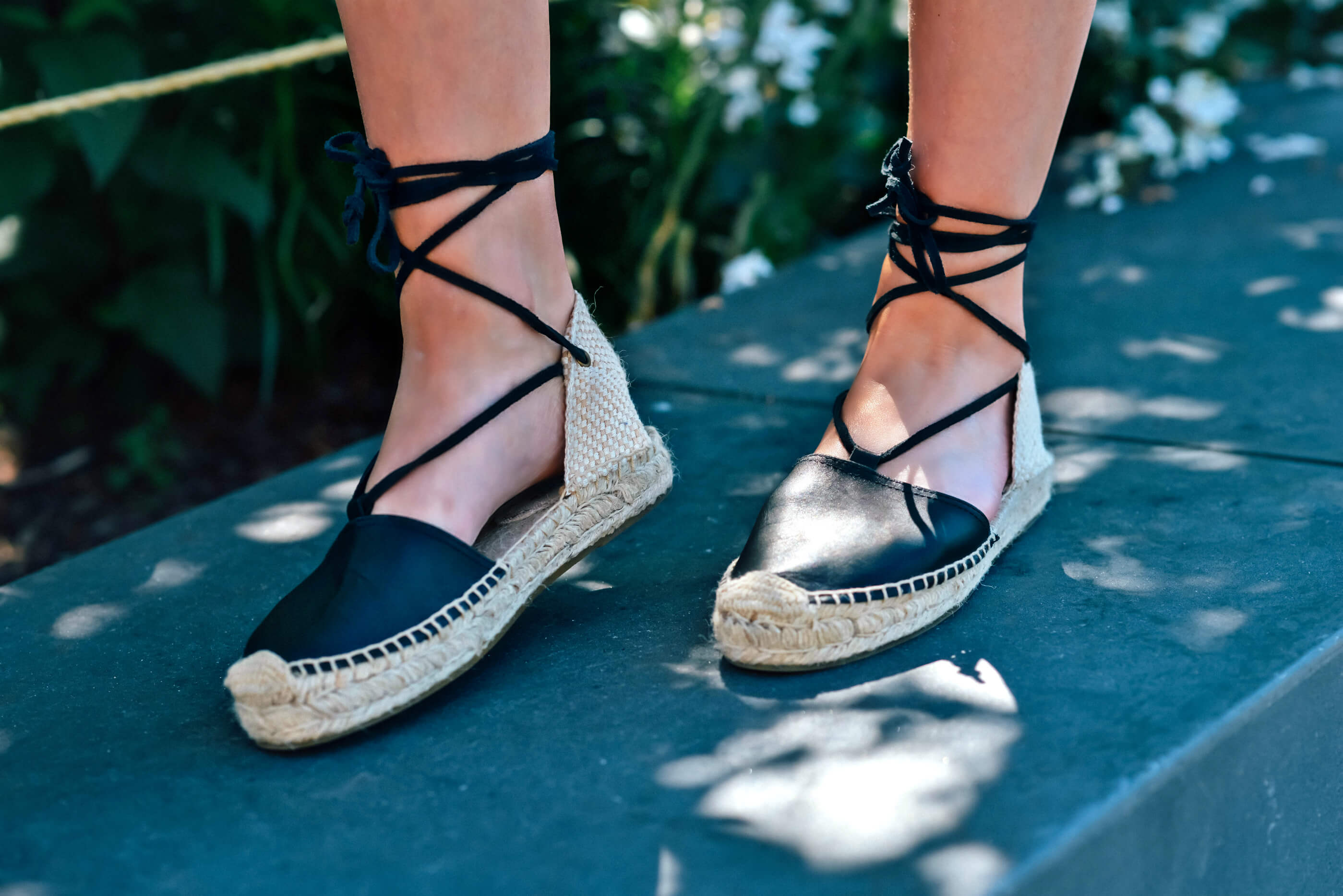 Soludos Lace Up Espadrilles, Tilden of To Be Bright