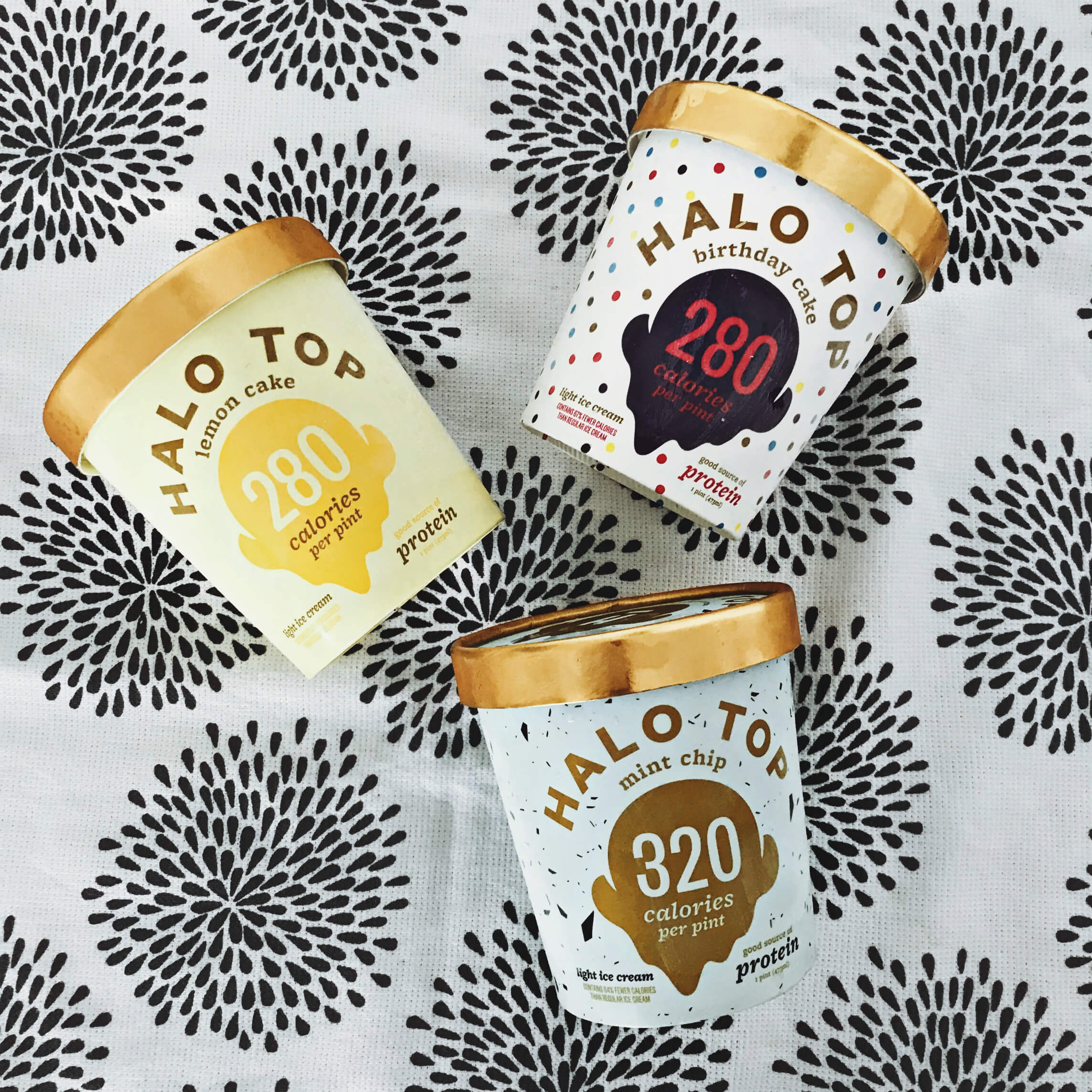 Halo Top Creamery, Low-Calorie Low-Fat Ice Cream Sundae Ideas