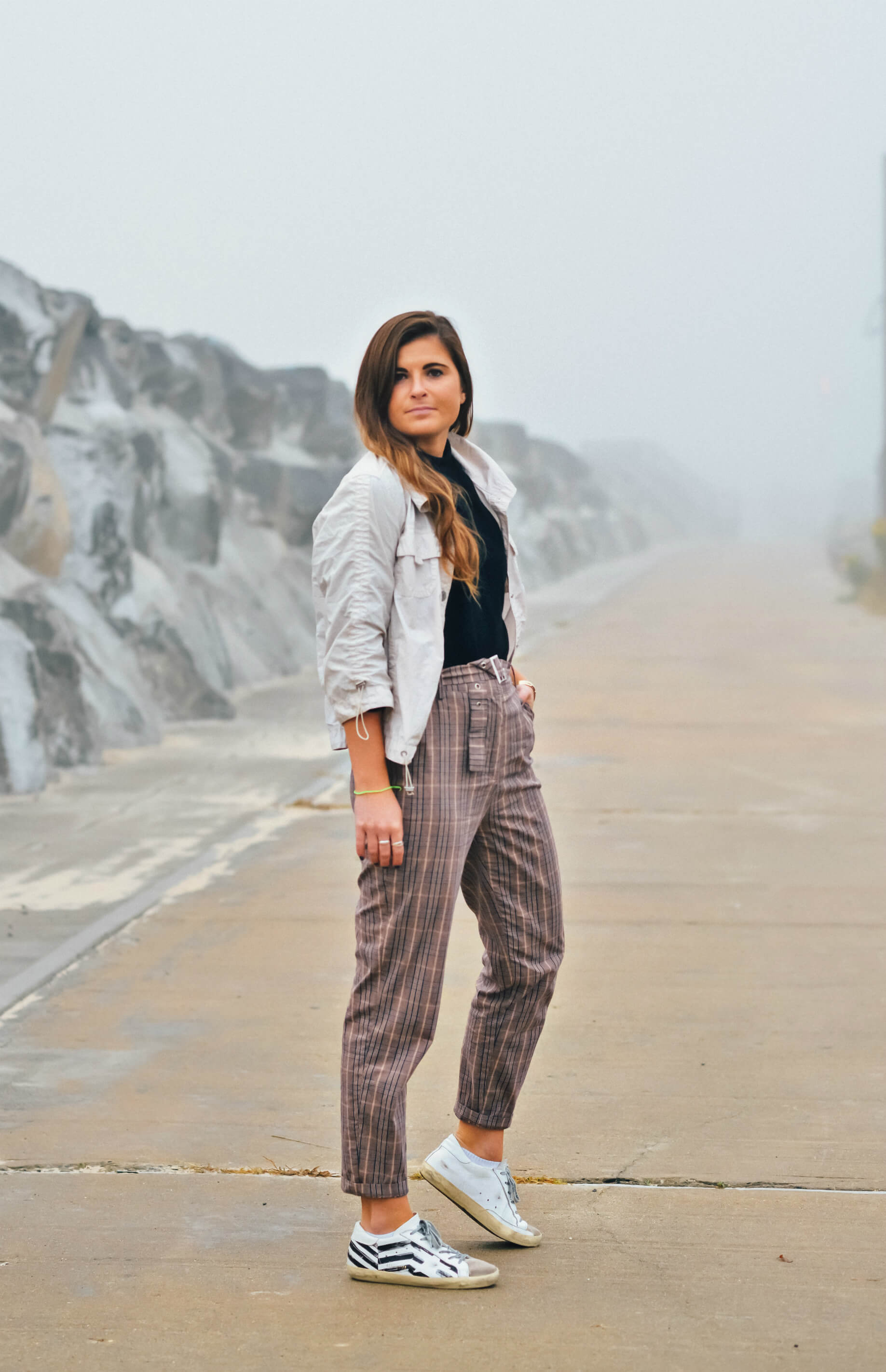 10 Best Grey plaid pants outfits ideas