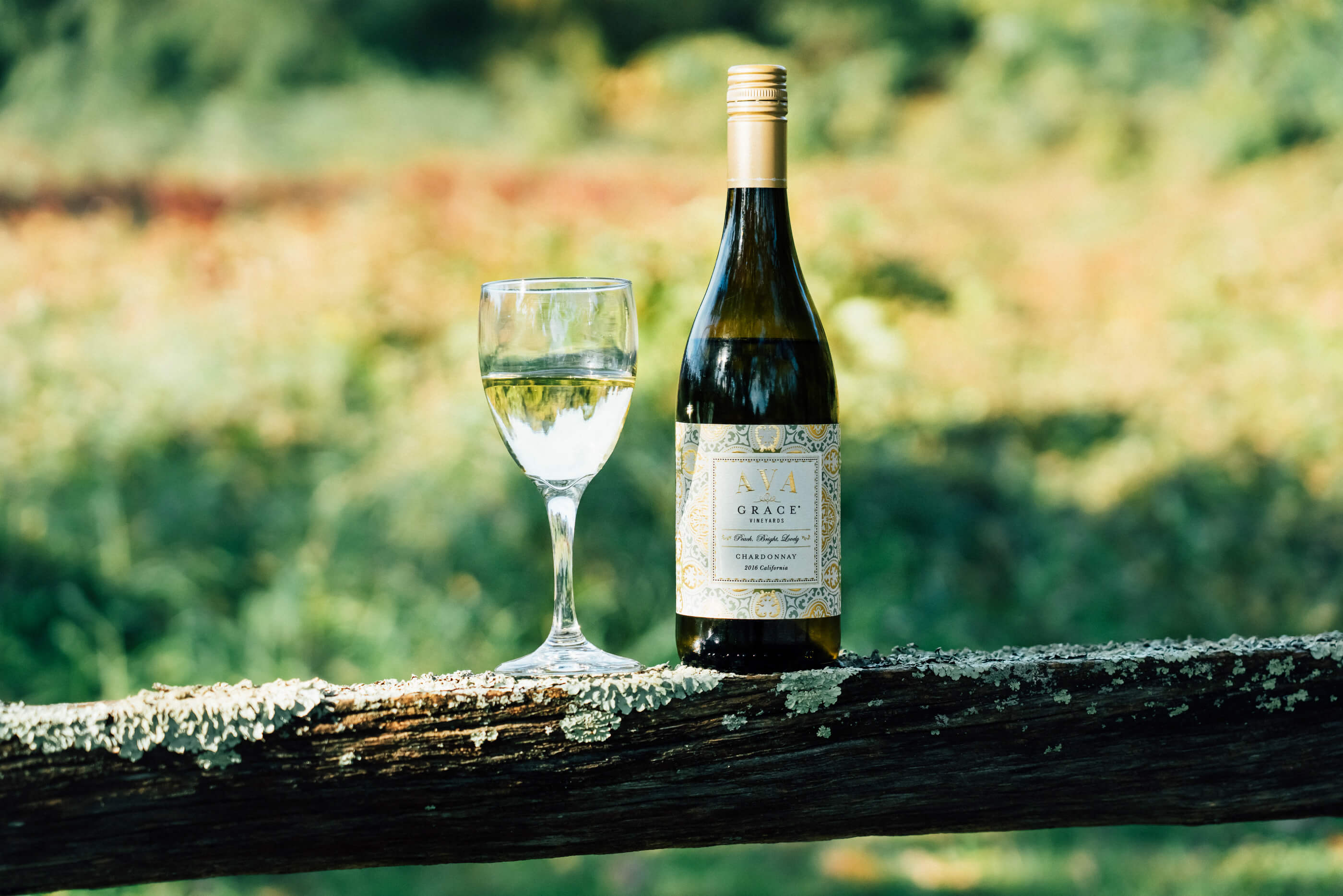 AVA Grace Vineyards Chardonnay White Wine, Tilden of To Be Bright