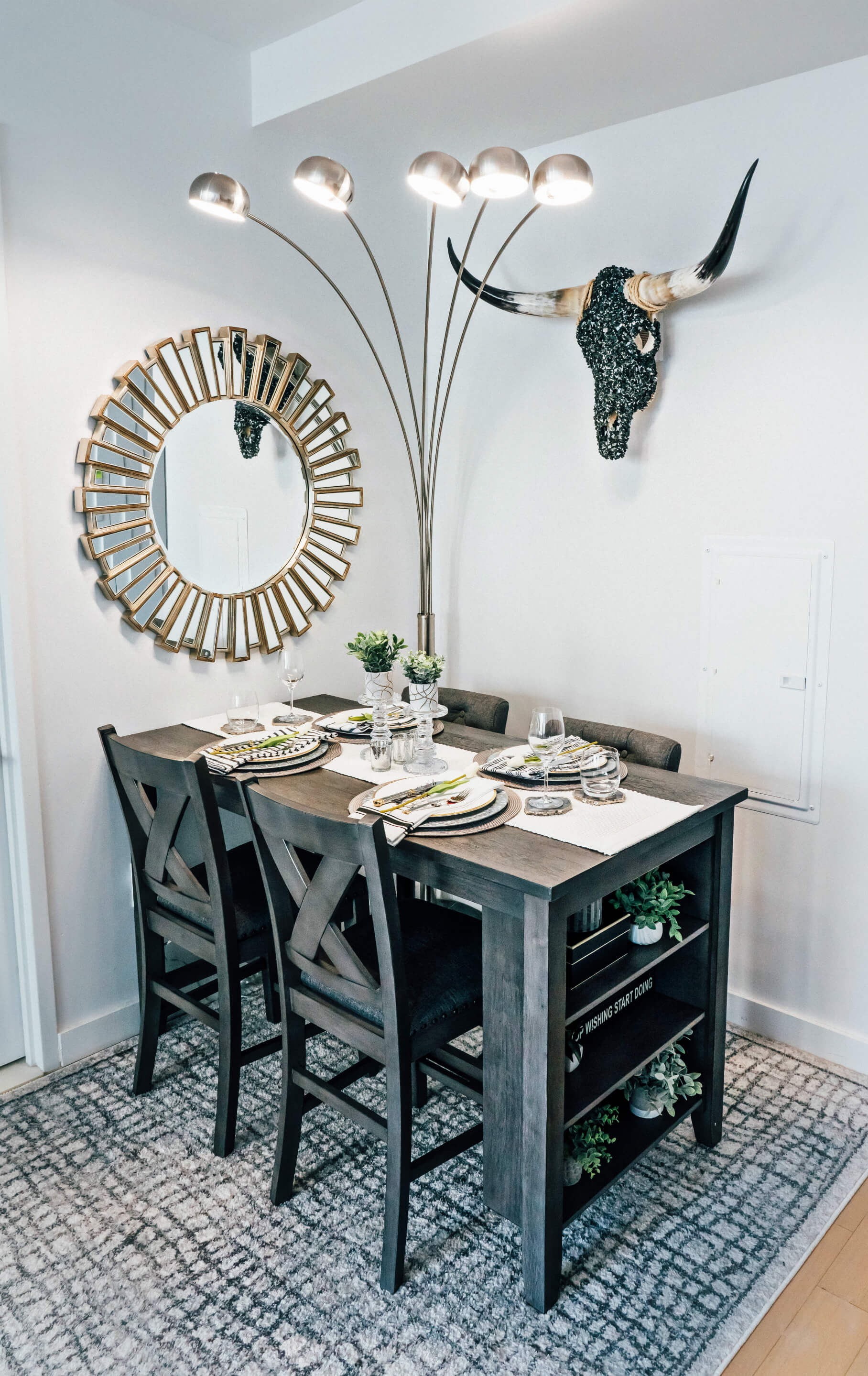 My Dining Space Revamp With Raymour, Raymour And Flanigan Bar Stools
