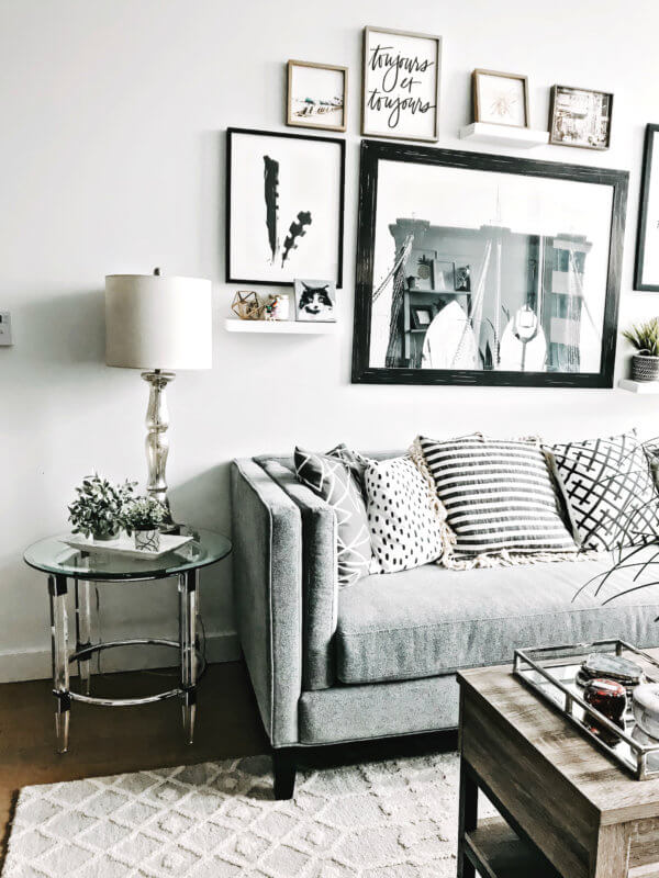 My Living Room Revamp With Raymour & Flanigan | To Be Bright