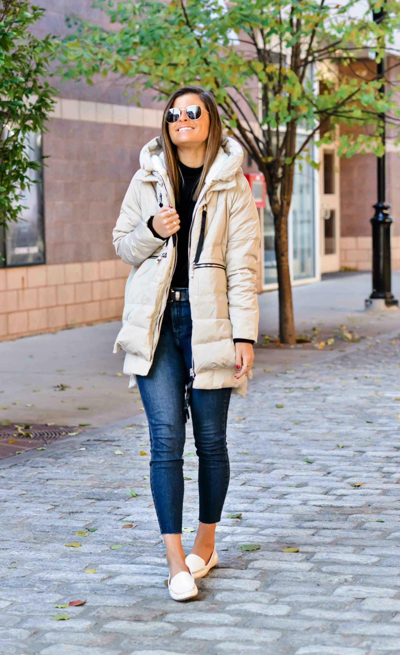 Orolay Thickened Down Jacket in Beige, Amazon Upper East Side Mom Coat, Winter Style, Tilden of To Be Bright