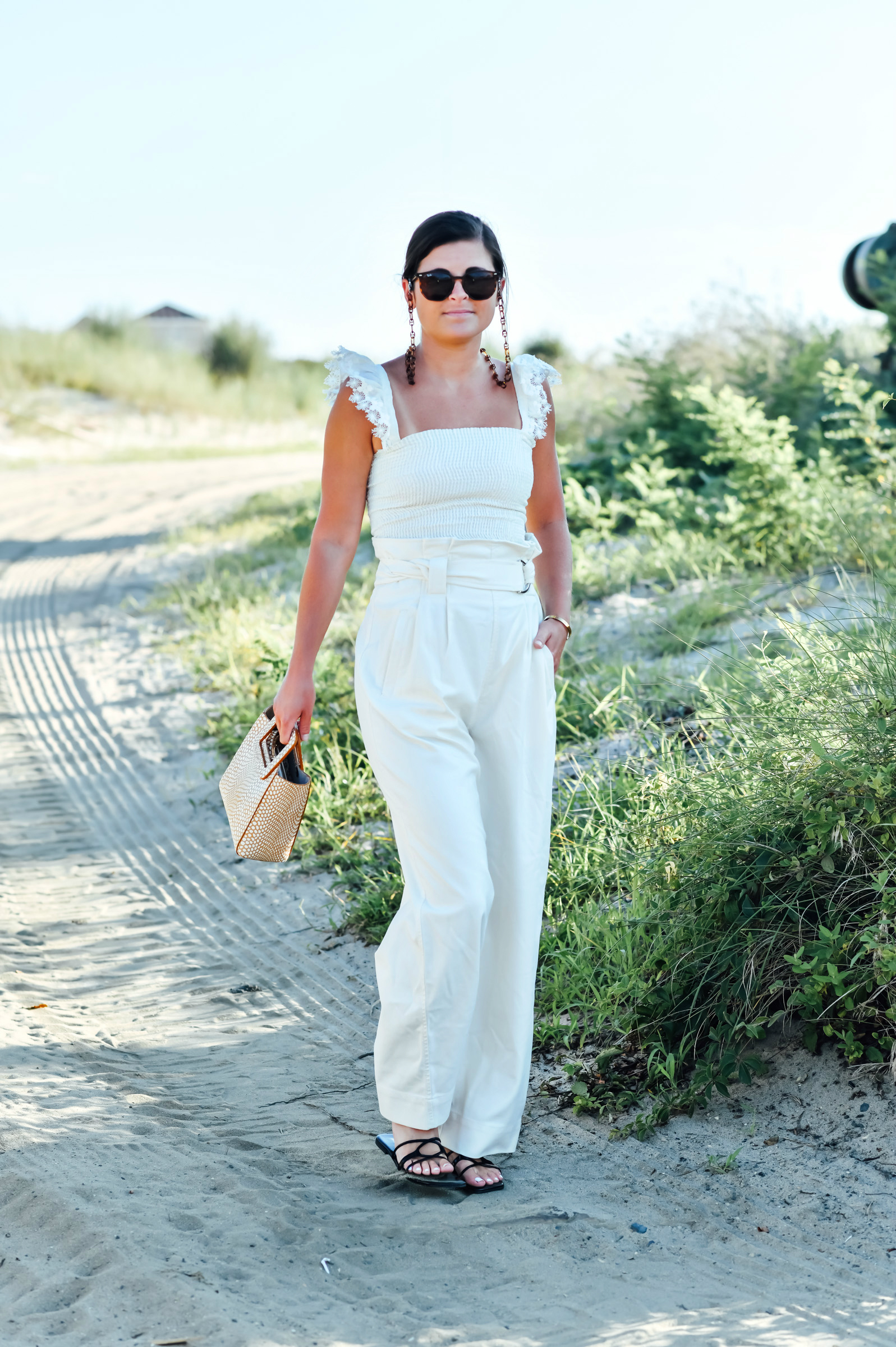 Beach Whites, Summer White Outfit, All White Outfit, Tilden of To Be Bright