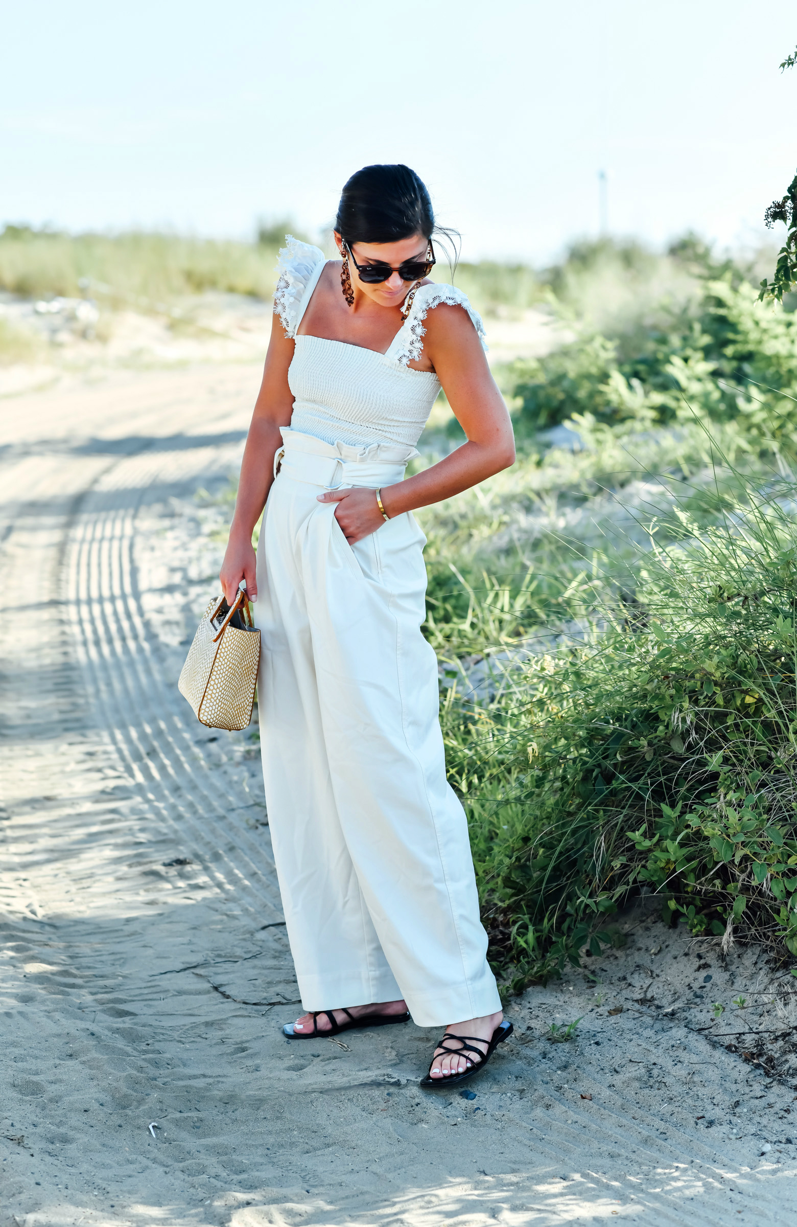 Beach Whites, Summer White Outfit, All White Outfit, Tilden of To Be Bright