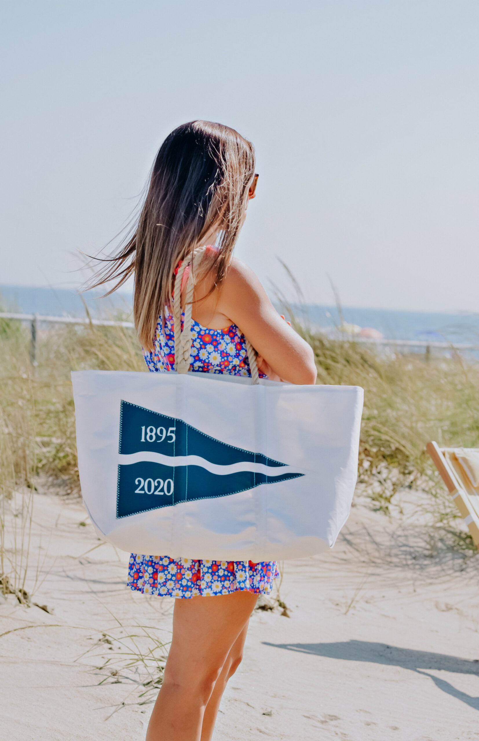 What's In My Beach Bag, Summer 2020, Sea Bags Maine Beach Tote, Tilden of To Be Bright