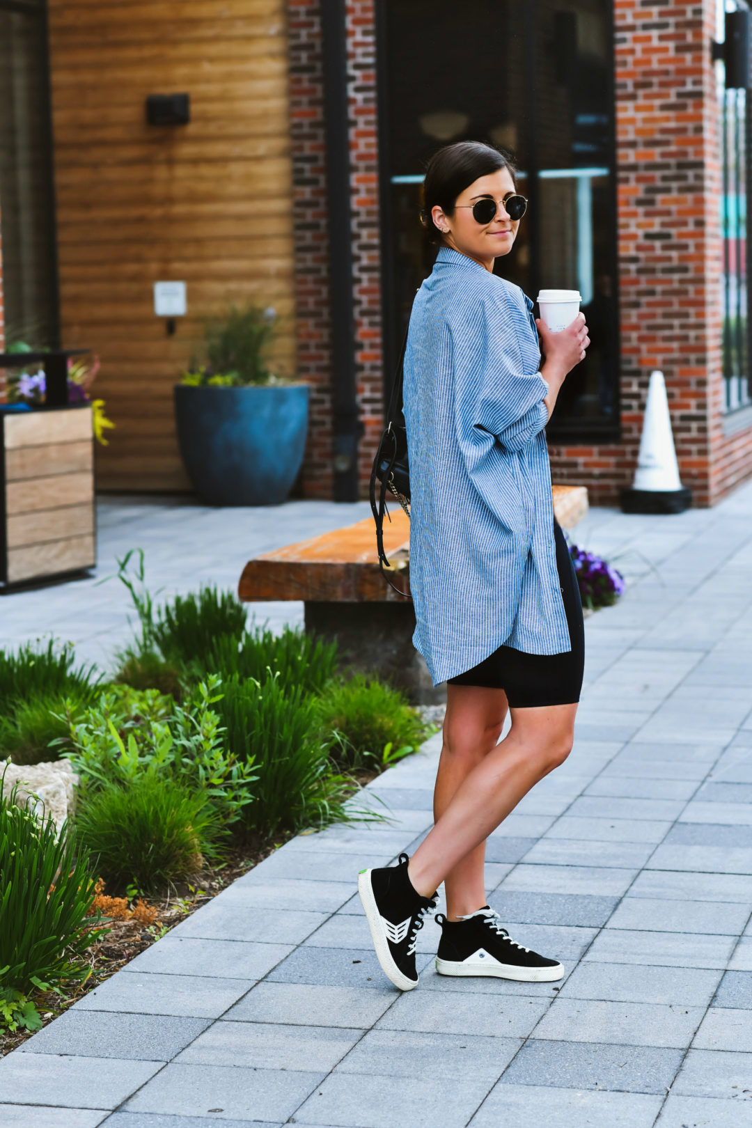 Two Ways to Style Biker Shorts