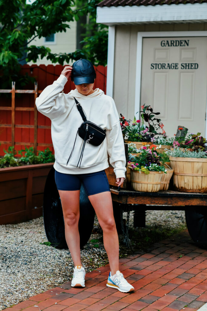 biker shorts styling